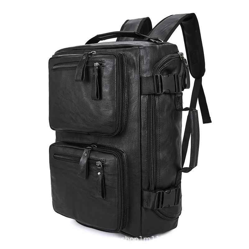 Multi-purpose travel bag, backpack, shoulder bag, handbag, messenger bag, business and leisure men's bag, cross-bag shoe position trend