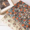 0.5m/1m/2m Soft Fine Pit Strip Small Floral Prints Corduroy Fabric for Sewing Children's Clothing Pajamas DIY Clothing Fabrics