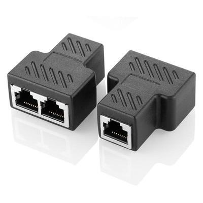 Splitter rozgałęźnik do kabla internetowego SUNROZ RJ45 LAN - 2 x RJ-45 Złącze Ethernet (2 szt.) (A58457-2)