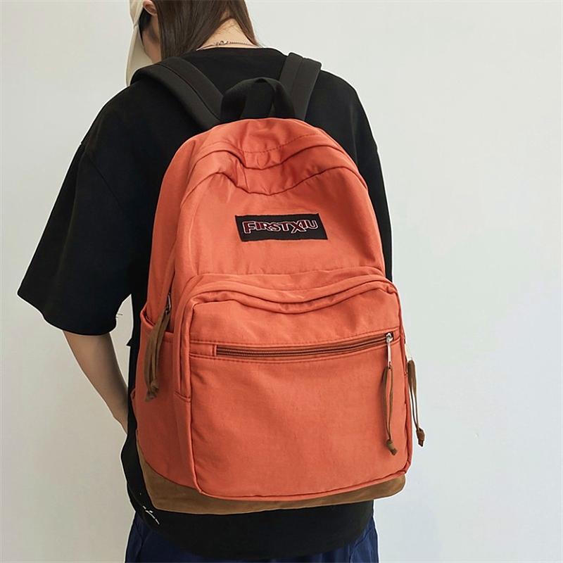 Herren einfacher Rucksack Herren Computertasche Junior High School High School Student Büroangestellter Freizeitrucksack Reisetasche