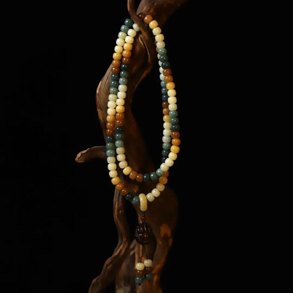 Tassel Rosary Beads Bracelets Jewelry Beaded Handheld Necklace Retro Prayer Beads Necklace  Gifts