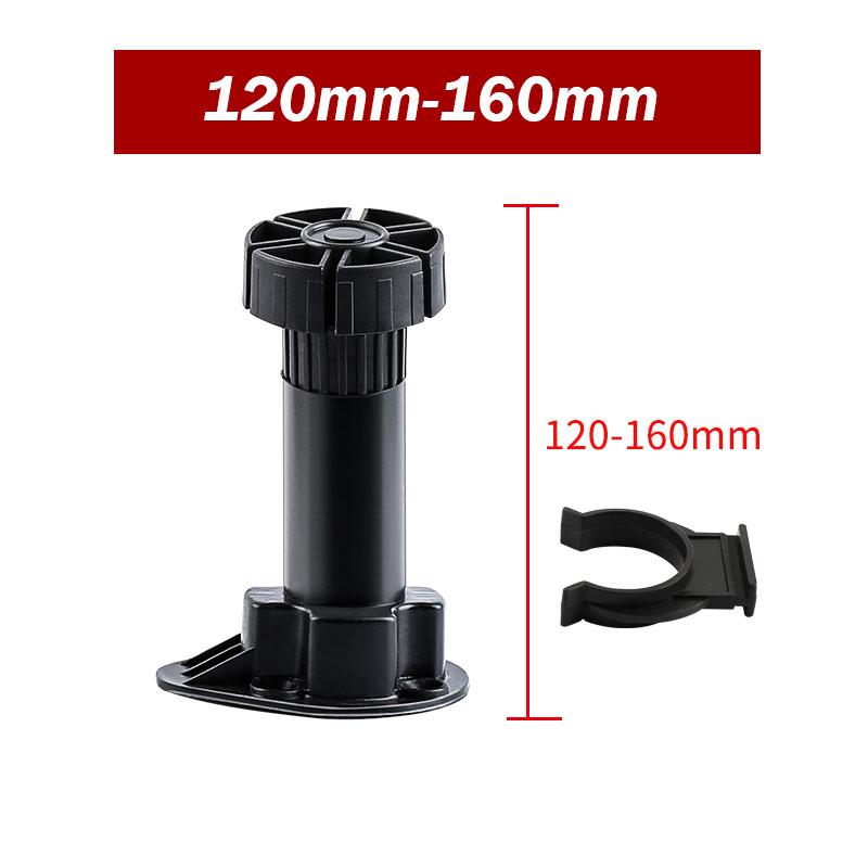 1 pz Piedino Regolabile in Altezza per Armadio Gamba Mobile per Cucina Bagno 6cm/8cm/10cm/12cm/15cm Piedini Zoccolo Armadio da Cucina
