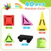 Mini Magnetic Building Blocks Toy with Small Car, Educational Toy for Children, Building Toy, Birthday Gift for Boys and Girls