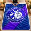 Flannel BlanketSheffield Wednesday Warm Soft Throw Blanket for Indoor Sofa Bed Living Room Use