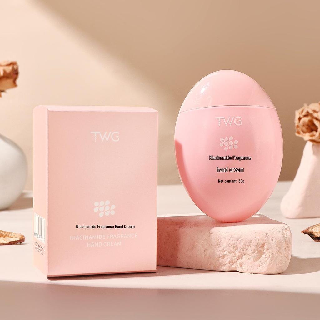 TWG Fragrant White Vaseline Hand Cream: Hydrating, Moisturizing, Nourishing Niacinamide for Autumn/Winter