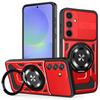 For Samsung Galaxy A36 5G Magnetic Case Rotating Kickstand TPU+PC Phone Cover