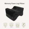 Memory Foam Leg Pillow Tattoo Nail Salon Massage Shop Soft Breathable Orthopedic Knee Pillow Black