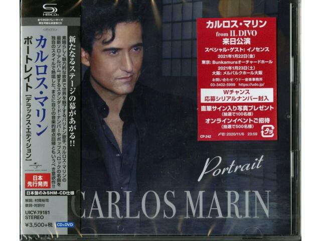 

[SHM-CD+DVD] Portrait Japan OBI Limited Edition Carlos Marin IL DIVO UICY-79181