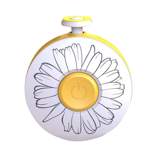 Baby Nail Clippers | Safe Rechargeable File Manicure Set | Built-in 600mAh Battery with 6 Grinders for Toes and Fingernails, Baby Essentials for Girls