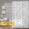 Cross-Peva Shower Curtain: No-Punch, Moisture-Proof, Waterproof, Quick-Dry, Thickened Partition for Dormitory or Bathroom