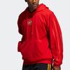 Adidas CNY Series Rose Print Hoodie Sweatshirt Men Tops Crimson GN5367