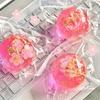 Taba Squishy Pink Cherry Blossoms Stress Balls Sensory Fidget Toy Slow Rise Squishy Toys for Kids and Adults Squeeze Relax Gift