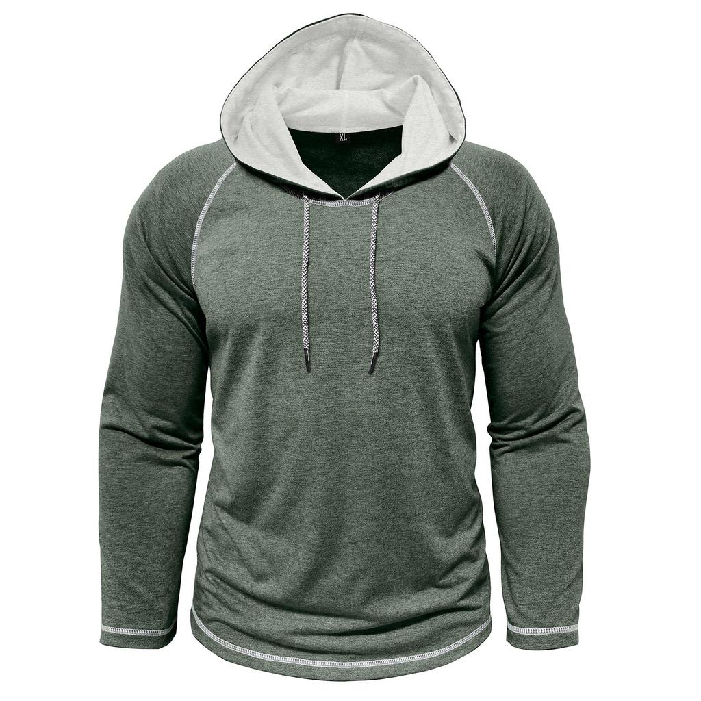 Men’s Hoodies Long Sleeves Shirts Autumn Spring Casual Tops Sportswear Sweatshirt Vintage Classic T Shirt