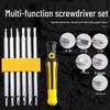 37-Piece Multi-functional Screwdriver Set: Phillips, Flathead, Torx, Triangle
