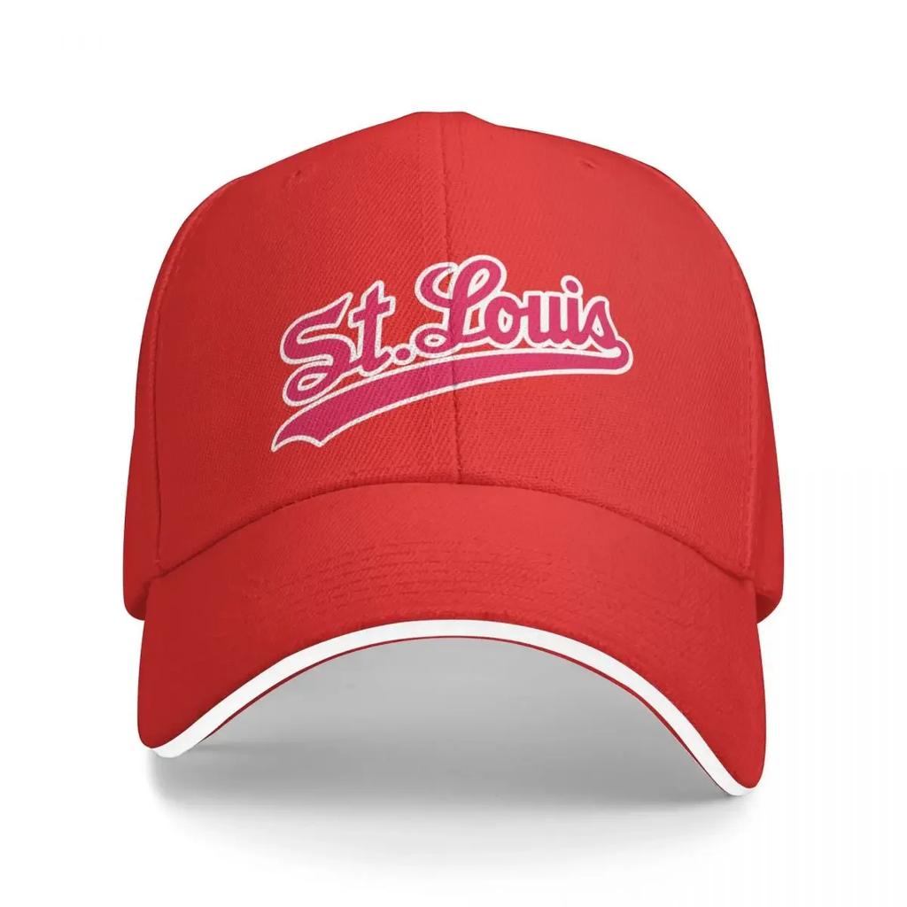 St Louis City Klassische Baseballkappe Kinderhut Mode Strand UV-Schutz Sonnenhut Herrenkappen Damen