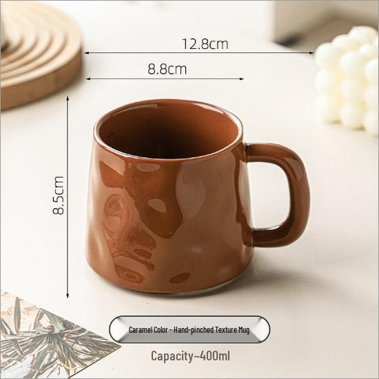 Ceramic Underglaze Breakfast Mug for Home or Office