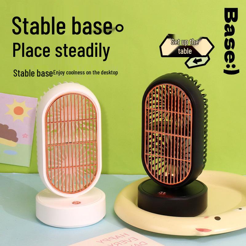 Portable USB Mini Desktop Fan for Home or Dorm - Large Airflow