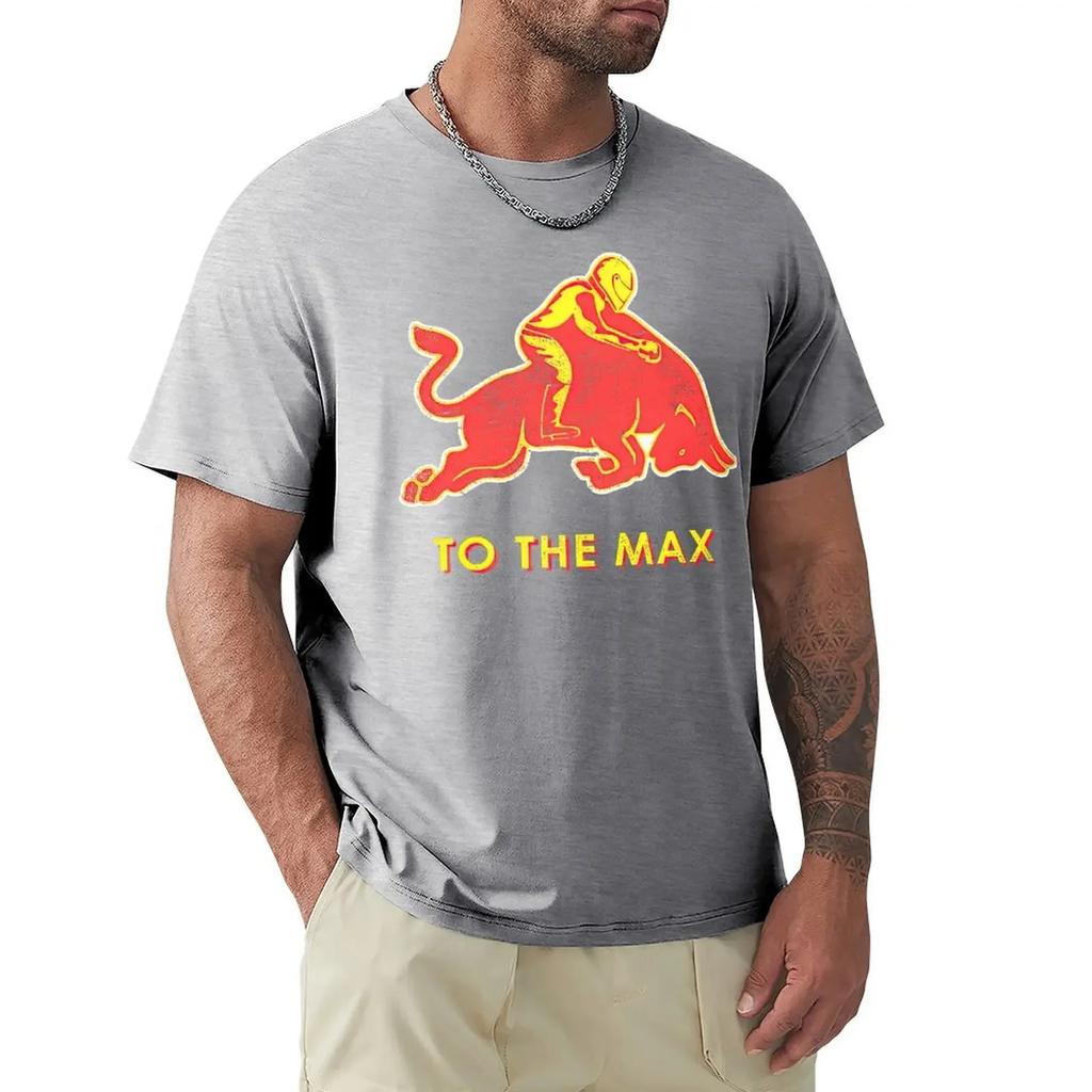 Verstappen To The Max T Shirt Harajuku Short Sleeve T-shirt 100% Cotton Graphics Tshirt Tops