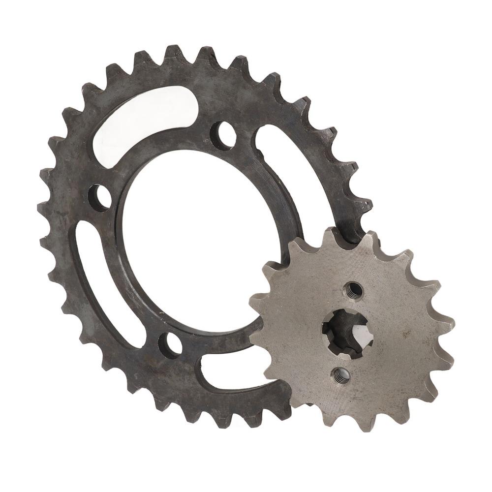 16T Front  32T Rear Chain Sprocket Kit Steel Motorcycle Sprocket Set Drive Sprocket Kit  for ATVs
