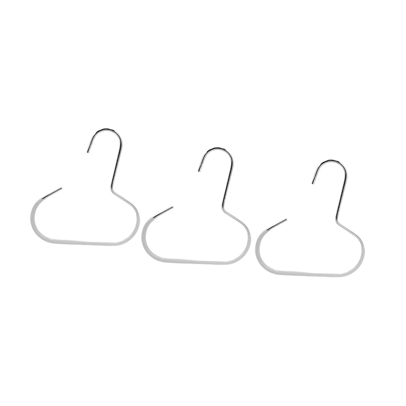 3 Pieces Scarf Ring Hangers Multifunctional Storage Holders for Belt Shawl белый 780₽