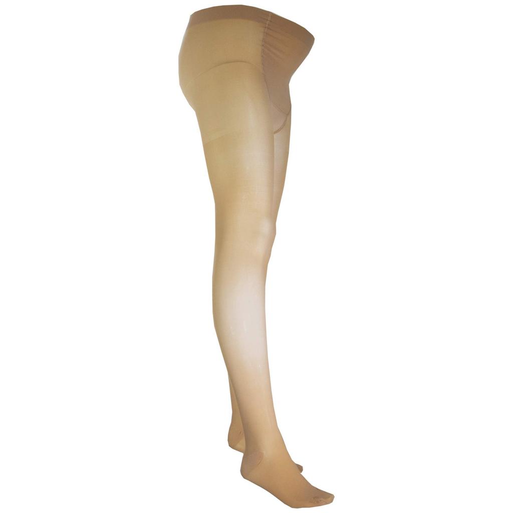 Truform Sheer Maternity Belly 20 Size Small Pantyhose, 20-30mmHg Compression, Support, Denier, Beige,
