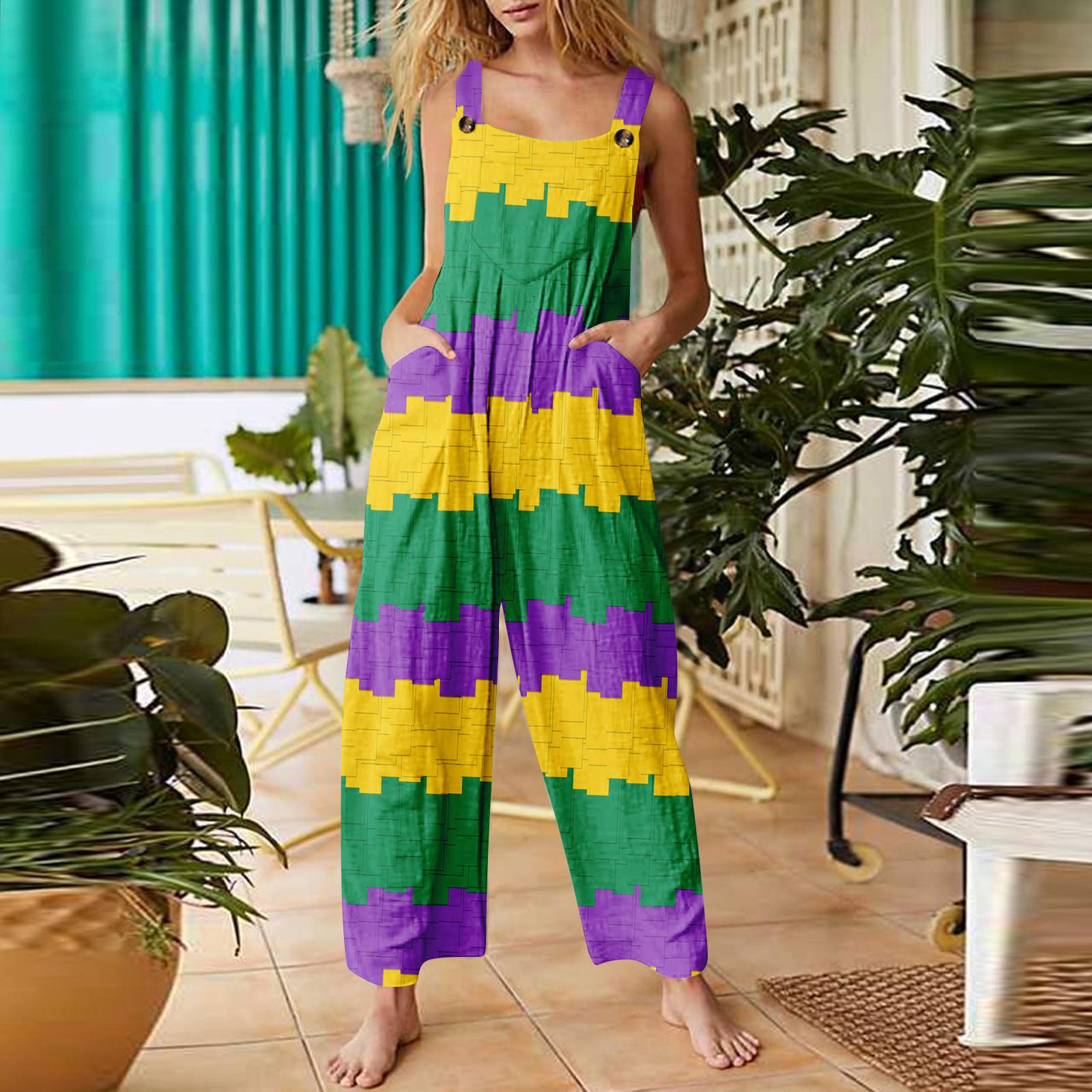 

Женский хлопково-льняной комбинезон с регулируемыми подтяжками весенне-летний хлопково-льняной комбинезон XXXL зелёный