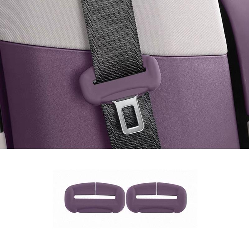 For Changan Deepal S07 2026 Car Safety Seat Belt Silicone Anti-Scratch Cover Button Protective Case Accessories
