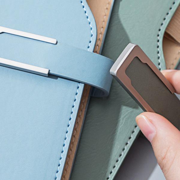 A6 Pocket Notebook with Pen Loop - Portable and Simple Diary