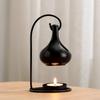 Black Hanging Stove Creative Aromatherapy Stove Essential Oil Lamp Stove Fragrant Wax Stove Household Candle Light Stove