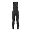 WOSAWE Winter Women Thermal Fleece Cykelhaklappstights 5D Gel Pads Cykel långbyxor