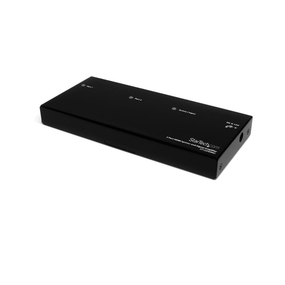 

[StarTech] 2-портовий HDMI сплітер зі стереоаудіо 3,5 мм 1080p/1920x1200 ST122HDMI2