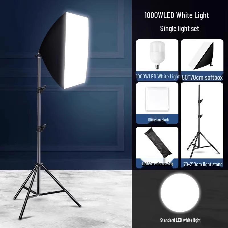 5070 Softbox Lighting Kit for Photography & Video Broadcasting: Indoor Portrait & Clothing Shooting