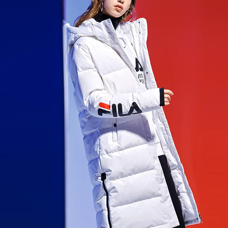 New FILA ORIGINALE Down Jacket Coat Women's White F51W048940FWT