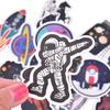50Pcs Spaceman Spaceport Skateboard Stickers Laptop Luggage Decals Sticker