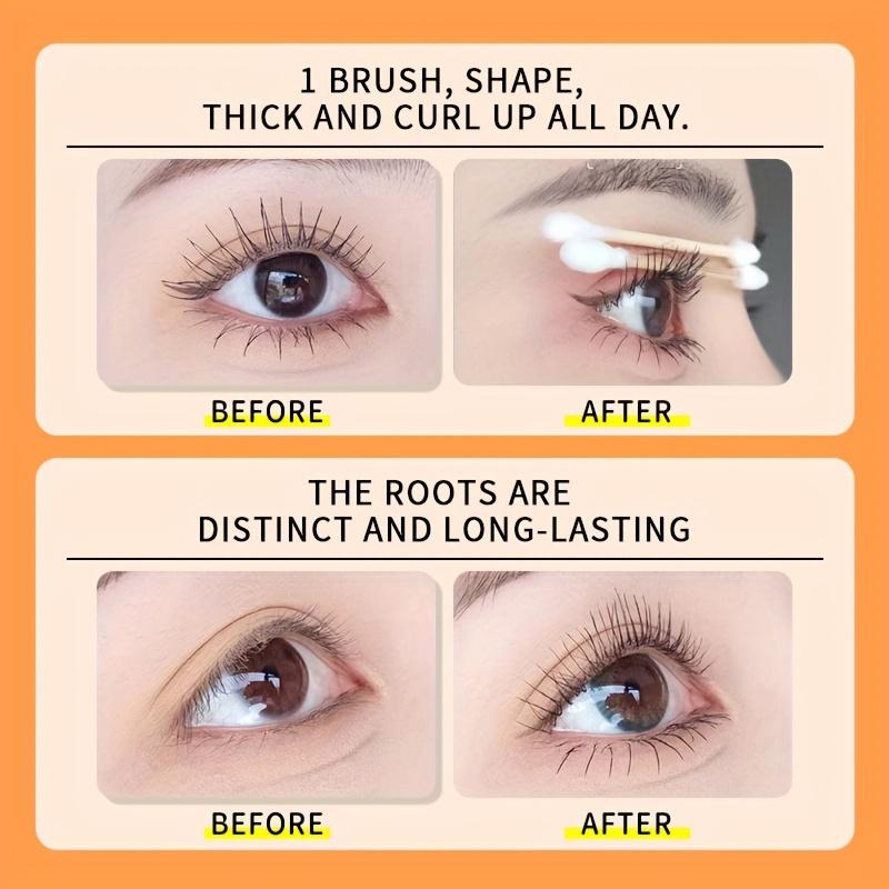 Extreme Lengthening Mascara Lasting Curling Formula Waterproof Smudge-Proof Mascara Intense Black