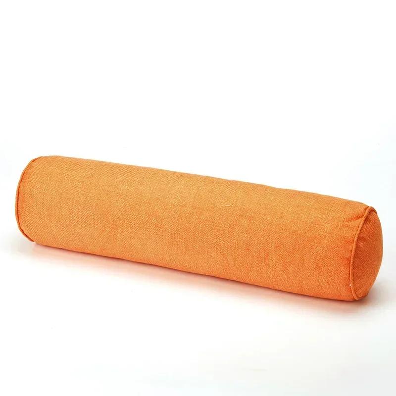 Long Pillow Inner Round Body Cushion Pad Rectangular Sleep Nap Pillow Imitation Cotton Linen Cushion Home Bedroom Accessories