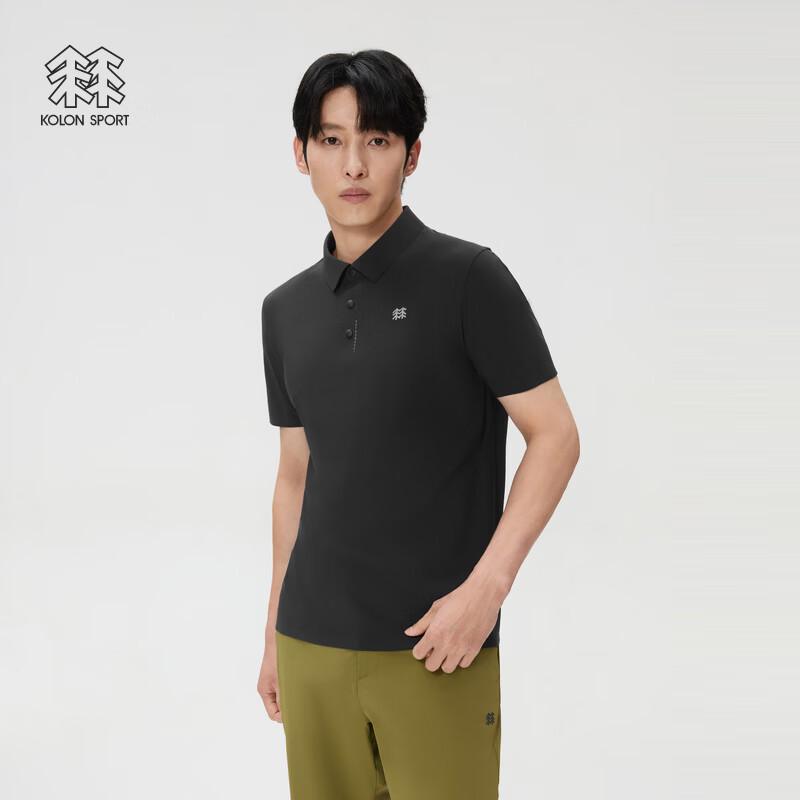 KOLON SPORT Men s Stay Cool UPF40+ CARVICO Perforated Polo Shirt L