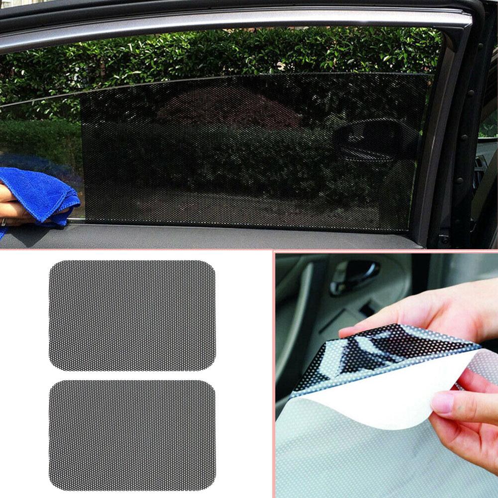 Summer Car Sunshade, Sunscreen, Heat Insulation Curtain, Film, Car Side Curtain, Electrostatic Window Sunblock Glass G4H1