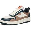 Anta Life Collection Anti Slip Wear Resistant Low Top Skateboard Shoes Men's White Green Gray Sneakers 912138012-3