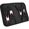 4PCS 7" Professional Circlip Plier Set Multifunctional Universal Portable Repair Pliers for Electrician Household Use