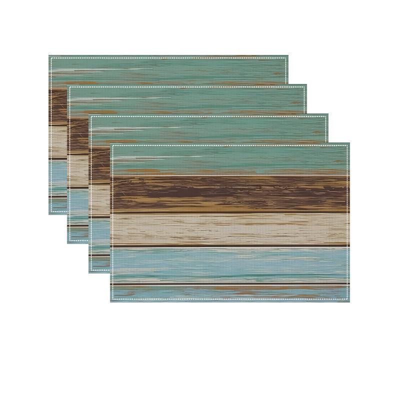 Heat-Resistant Stain-Proof Linen Party Placemats - Festival Collection