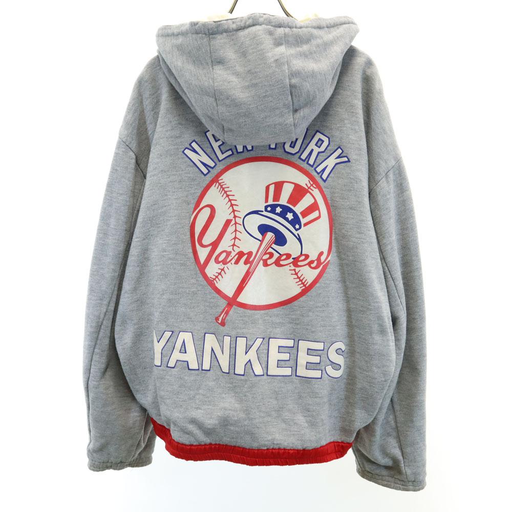 STARTER Old Long sleeve reversible Parker L Navy x gray Men's Used