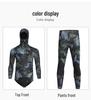 7MM Camouflage Two-Piece Wetsuit: Cold-Proof, Thickened Freediving & Fishing Gear