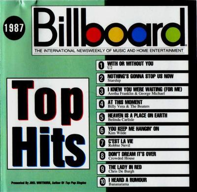 CD VARIOUS - Billboard Top Hits - 1987 R271642 Rhino Records 1994 US Dance & Electronica Gebraucht