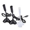 3.5Mm Laptop Microphone Usb Desktop Stand Mic With Holder For Studio Speech Singing Gaming Streaming