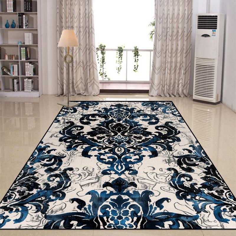 Persian Style Large Carpet for Living Room Decoration Luxury Washable Coffee Table Floor Mat Bedroom Non-slip Rugs 200x300cm