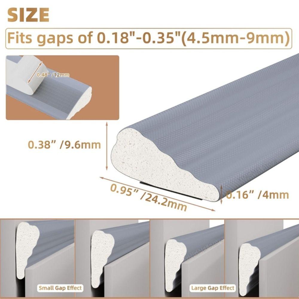 3m Door Window Gap Filler Soundproof Noise Blocker High Quality Sealing Strip  Drawer
