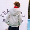 Champion Kids' Cotton Embroidered Hooded Zipper Sweatshirt