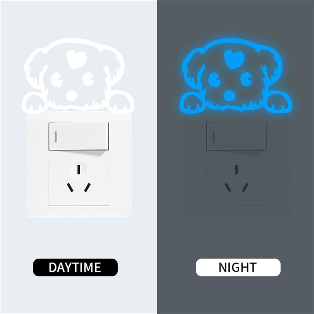 Luminous Switch Stickers Removable Decorative Decals For Children Room Living Room Bedroom Decoration