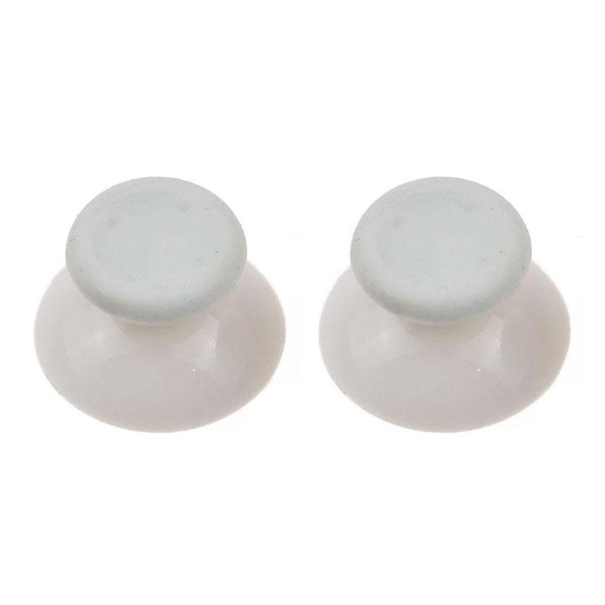 JCD 2 Pieces 3D Analog Thumbstick Thumb Stick Mushroom Joystick Cap Cover For Xbox 360 Controller